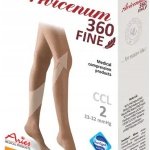 Avicenum Stehenní punčochy PHLEBO 360 FINE s lemem délka normal bez špice natura – Zboží Dáma