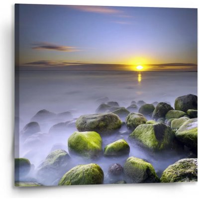 Sablio Obraz Kameny v jezeře - 110x110 cm – Hledejceny.cz