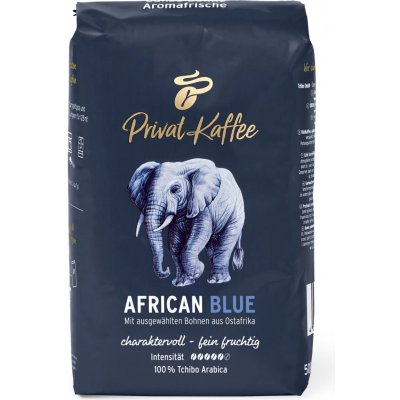 Tchibo Arabica Privat Kaffee African Blue zrnková 0,5 kg – Hledejceny.cz
