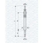 MAGNETI MARELLI Žhavicí svíčka 062900009304 – Zboží Mobilmania