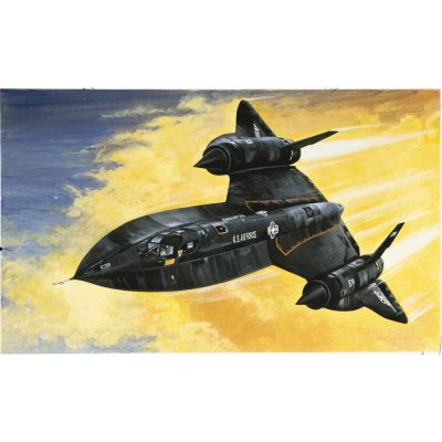 Italeri Model Kit Lockheed SR bird s dronem 0145 71 černá 1:72 – Zboží Mobilmania