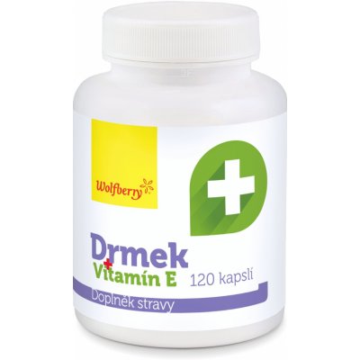 Wolfberry Drmek + vitamín E 120 kapslí – Hledejceny.cz