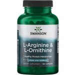 Swanson L-Arginine a L-Ornithine 100 kapslí – Hledejceny.cz