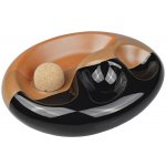 KRCZ Dýmkový popelník na 2 dýmky keramický černohnědý – Hledejceny.cz