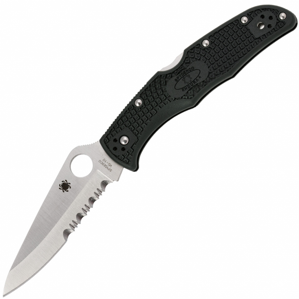 Spyderko Spyderco Endura 4 Lightweight Black C10PSBK