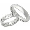 Prsteny Aumanti Snubní prsteny 194 Platina bílá