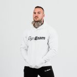 GymBeam Mikina PRO Hoodie White – Zboží Mobilmania