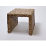 Hitra Ratanový stůl BRUNO/PANDORA 42x48 kubu grey – Zboží Dáma