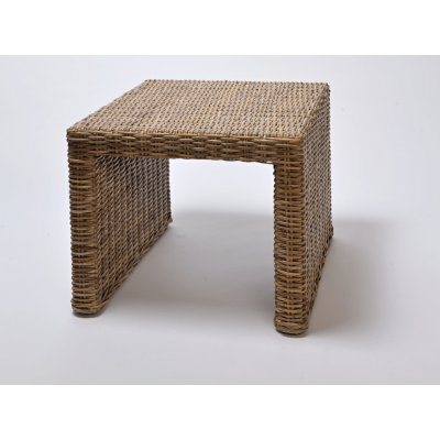 Hitra Ratanový stůl BRUNO/PANDORA 42x48 kubu grey – Zboží Dáma