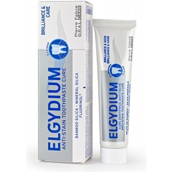 Elgydium Brilliance & Care bělicí pasta proti skvrnám na zubní sklovině (Anti-Stain Toothpaste Cure) 30 ml