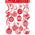 Okenní fólie MFP Paper vánoce glitr VA013 30x42cm – Hledejceny.cz
