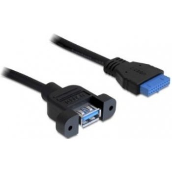 Delock kabel interní 19pin USB 3.0 1 x USB 3.0 A samice / 50cm (83118)