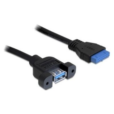 Delock kabel interní 19pin USB 3.0 1 x USB 3.0 A samice / 50cm (83118) – Zbozi.Blesk.cz