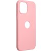 Pouzdro a kryt na mobilní telefon Apple Pouzdro Forcell Silicone Case iPhone 12 Pro Max růžové