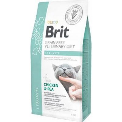 Brit Veterinary Diets Cat GF Struvite 5 kg – Zboží Mobilmania
