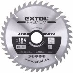 EXTOL PREMIUM Kotouč pilový s SK plátky, O 184x3,0x30mm, 40T (8803221) – Hledejceny.cz