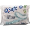 Toaletní papír Q-Soft Deluxe Sensitive 60 ks