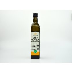 Natural Jihlava Olej olivový extra panenský BIO Natural 0,5 l