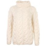 Vlnka Dámský vlněný svetr Vlnka S03 přírodní – Zboží Dáma