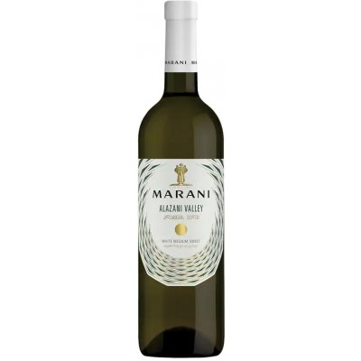Marani Alazani Valley bílé polosladké gruzínské 2023 12% 0,75 l (holá láhev) – Zboží Dáma