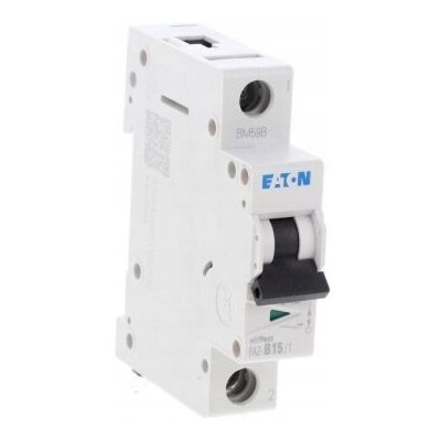 EATON Jistič 1P B 15A 15kA AC FAZ-B15/1 278534 – Hledejceny.cz