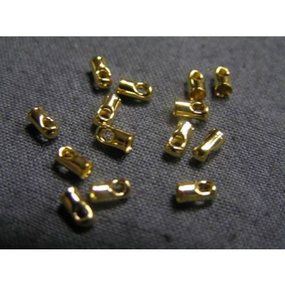 Zamačkávací rokajl s očkem, zlatá – Zboží Dáma