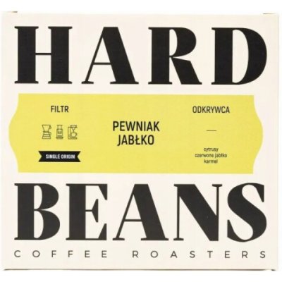 Hard Beans Coffee Káva Hard Beans Certain s jablkem do filtrů zrnková 250 g – Hledejceny.cz