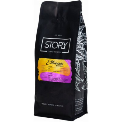 Story Coffee Roasters Story Ethiopia Guji Espresso zrnková 1 kg – Hledejceny.cz