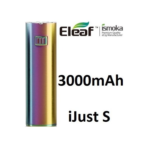 Baterie do e-cigaret iSmoka-Eleaf iJust S baterie 3000mAh Duhová
