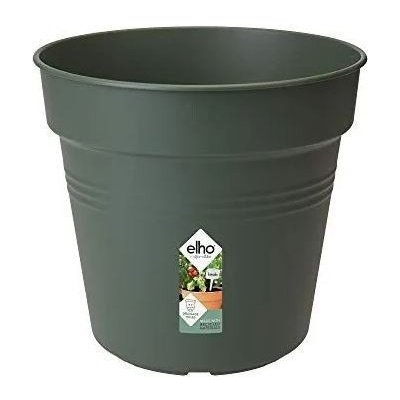 Plastový květináč elho GREEN BASICS 24 cm tmavě zelený