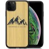 Pouzdro a kryt na mobilní telefon Apple PROTEMIO 24122 BAMBOO Dřevěný kryt Apple iPhone 11 Pro Max ADVENTURE (079)