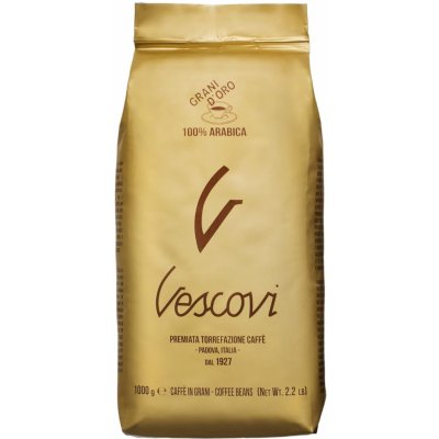 Vescovi Caffe GRANI D'oro 100% Arabica zrnková 1 kg – Hledejceny.cz