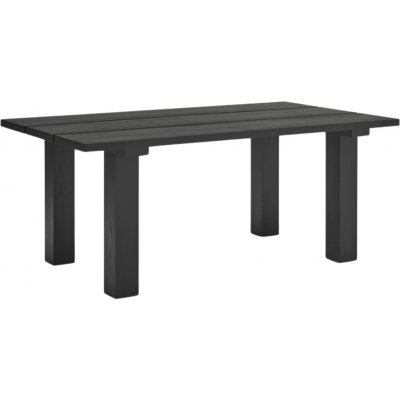 Teulat Černý jídelní stůl Banda 180 x 100 cm – Hledejceny.cz