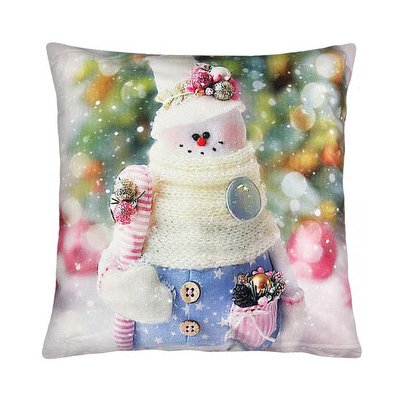 Mybesthome Vánoční polštář Snowman I. 40x40 – Zboží Mobilmania