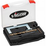 VIGOR V4126N, Sada nářadí pro demontáž svěracích šroubů | 5 dílů, HSS Cobalt vrtáky – Hledejceny.cz