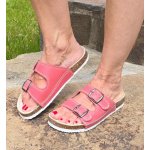 Santé D/21/C30/BP dámské zdravotní pantofle červené – Zboží Dáma