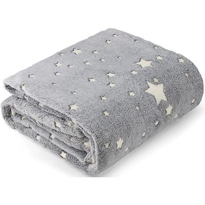 Verk Svíticí deka Soft Dreams Stars šedá – Zboží Dáma