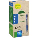 Pilot G-2 07 Greenpack sada 12 rollerů a 12 náplní – Zboží Dáma