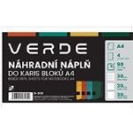 Karton P+P Náhradní náplň do karis VERDE A4 90 listů 5-3131 – Zboží Dáma