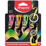 Maped Fluo Peps flex 4 ks – Hledejceny.cz