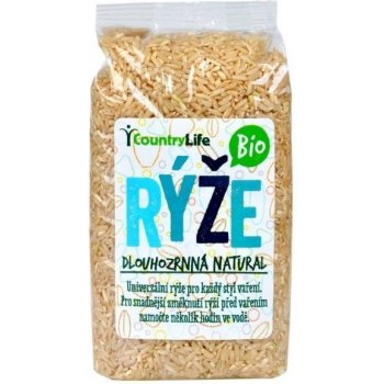 Country Life BIO Rýže pololoupaná dlouhozrnná 0,5 kg