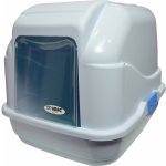 IMAC Krytá kočičí toaleta EASY CAT s filtrem a lopatkou 50 x 40 x 40 cm – Zbozi.Blesk.cz