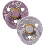 Bibs x Liberty Colour kaučuk dudlík kulatý 2ks fossil grey mauve – Sleviste.cz