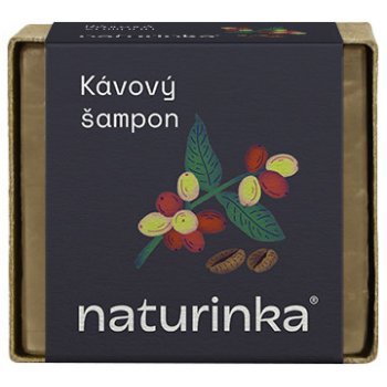 Naturinka přírodní kávový šampon 110 g