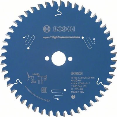 Bosch Pilový kotouč Ø165/20 48z Expert for High Pressure Laminate, 2608644133 – Zboží Mobilmania