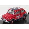Sběratelský model Brumm Fiat 600 D Commerciale Ramazzotti 1960 Červená Modrá 1:43