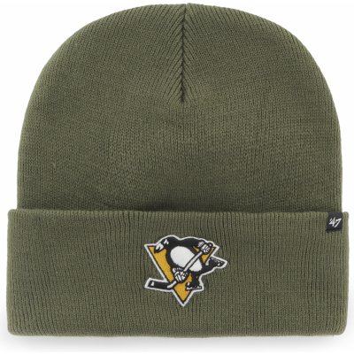 47 Brand Pánská Zimní Čepice Pittsburgh Penguins Haymaker ’47 Cuff Knit – Zboží Mobilmania