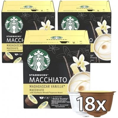 Starbucks Madagaskar Vanilla Latte Macchiato by NESCAFE DOLCE GUSTO 36 ks – Zbozi.Blesk.cz