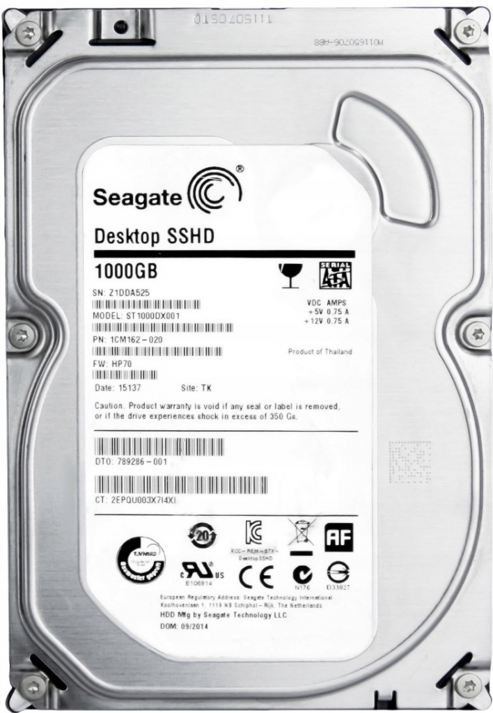 Seagate 1TB, 64MB, SATAIII, ST1000DX001