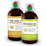 OKG OK Alfa 115 ml + Emulips Forte XXL 120 ml – Hledejceny.cz